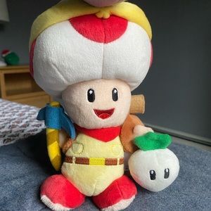 Stuffed Captain Toad